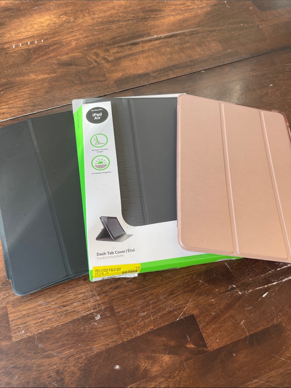 iPad Air 1st Gen Cover Bundle - Black, Grey & Rose Gold